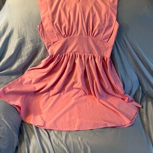 Pink Sleeveless Dress